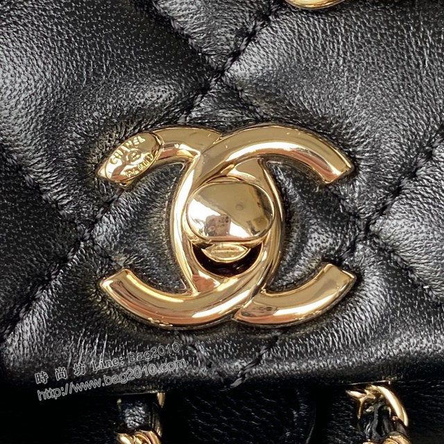 Chanel專櫃新款22A系列AS2908羊皮DUMA雙肩小背包 香奈兒女款背包 djc5067